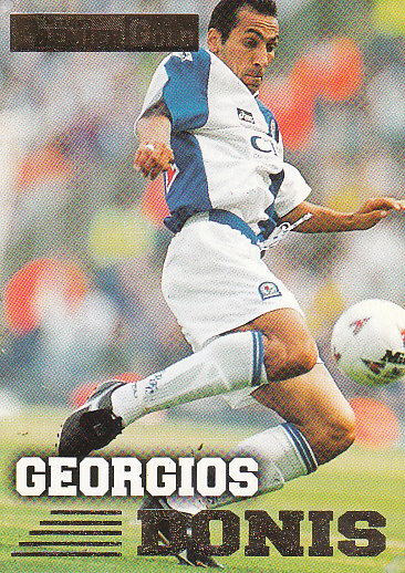 Georgios Donis Blackburn Rovers 1996/97 Merlin's Premier Gold #24